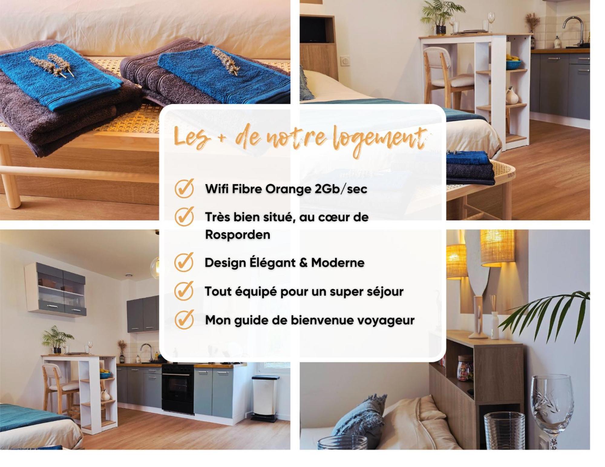 Apartamento Boho Nest Rosporden